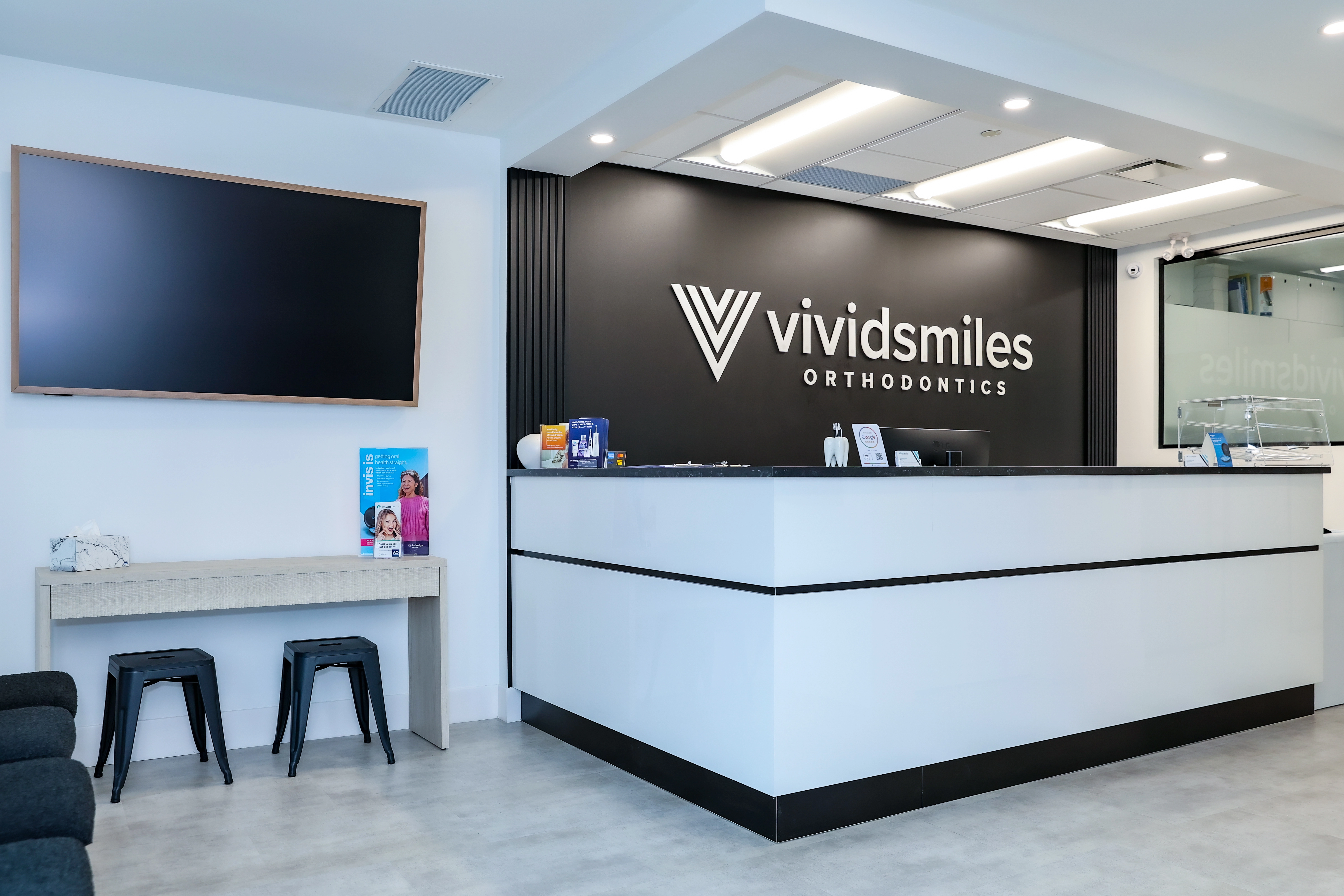 Modern orthodontic clinic environment representing the Mississauga facility